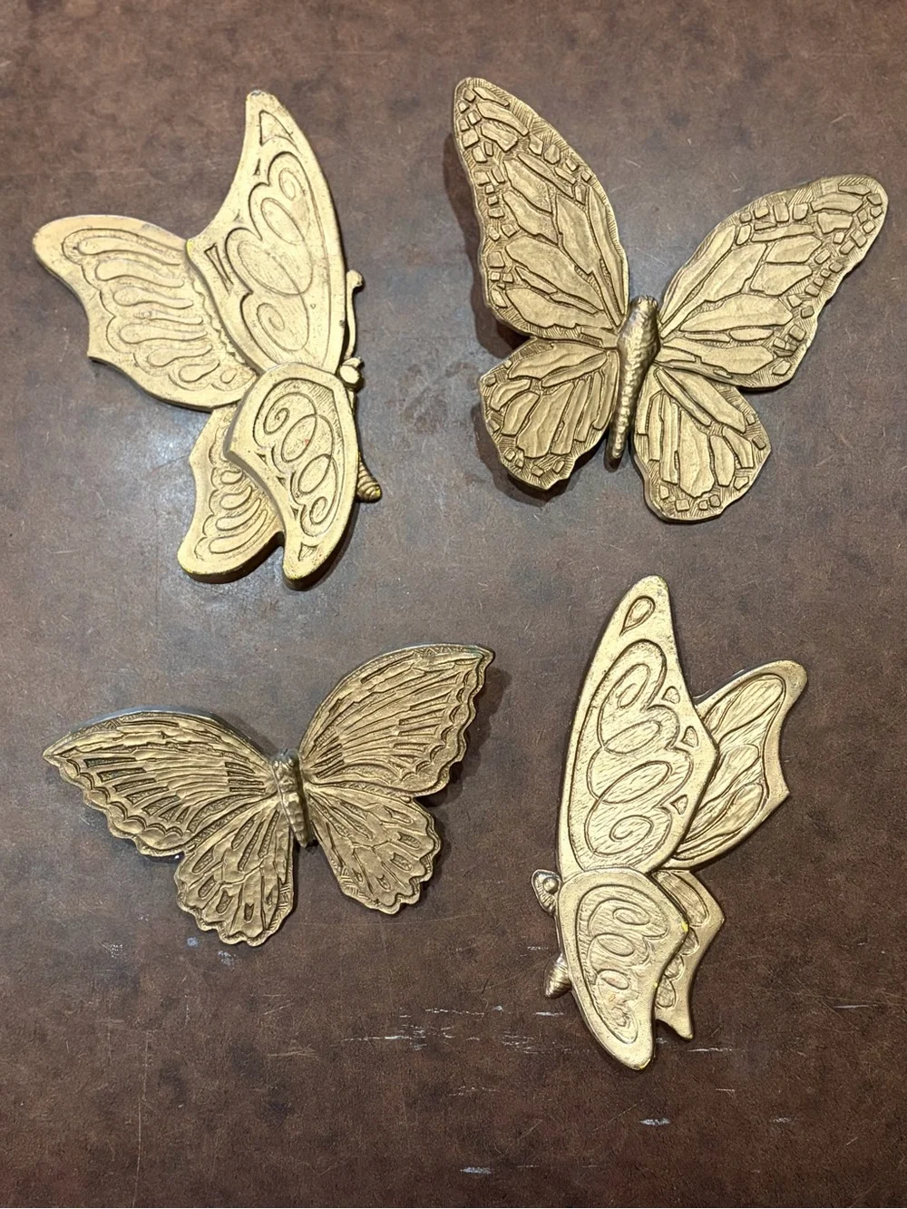 Vintage- 🦋 Butterfly Decor- ‘73 Homco & Universal Statuary Corp. of Chicago, IL